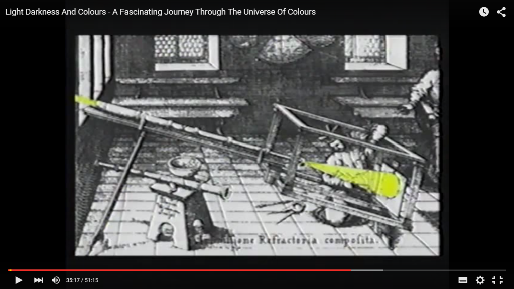 Goethe optical image - picture of the sun