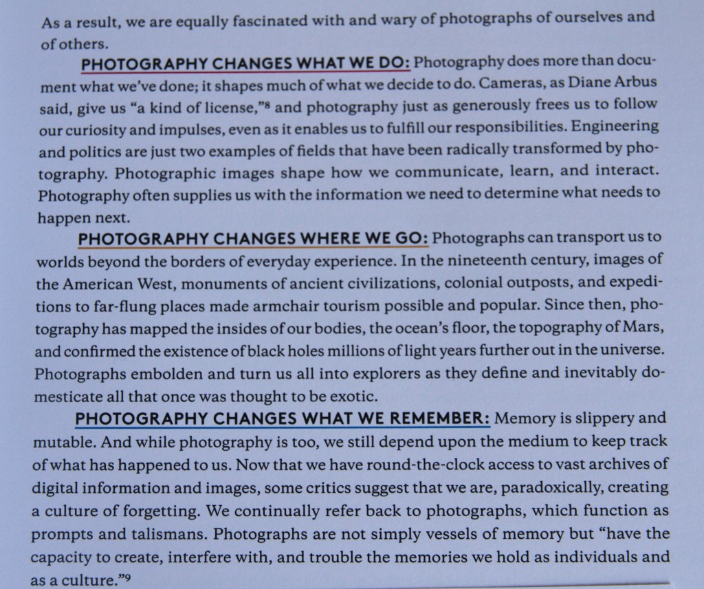 photography changes