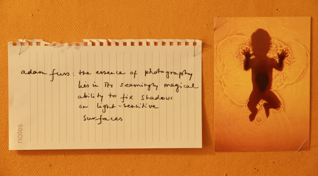 to fix shadows on light-sensitive surfaces